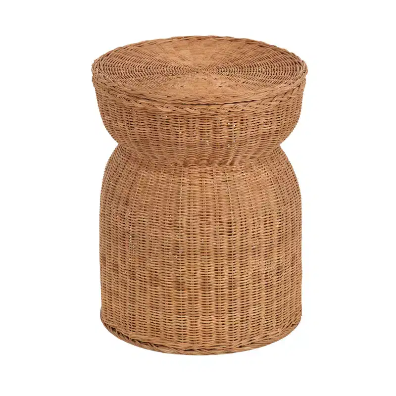 Thatch Rattan Side Table