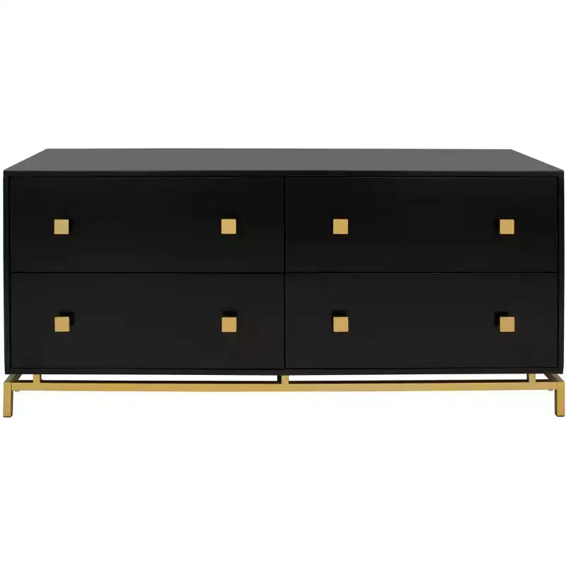 Claudette 4 Drawer Modern Dresser - SFV2123 - Safavieh Couture