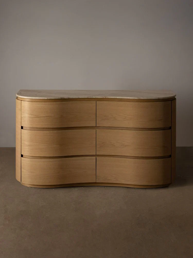 Dresser - give a solid form the movement and shape of water — to craft wood into an impossibly beautiful curve — is as much about poetry as it is...