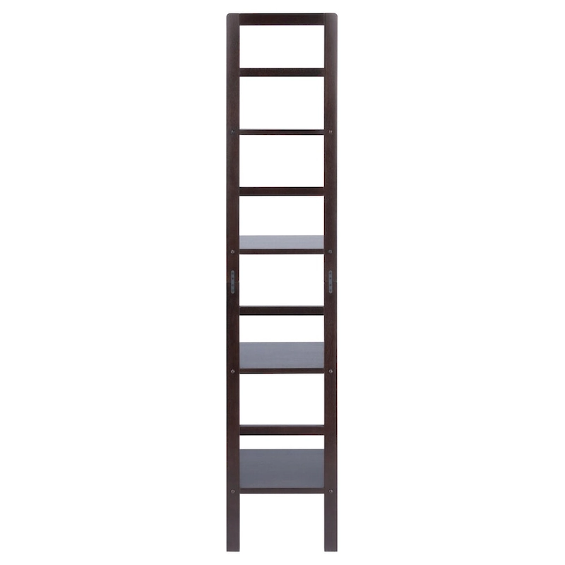 Aiden Baker's Rack, Narrow, Coffee - 14.72 x 13.86 x 70.71 inches