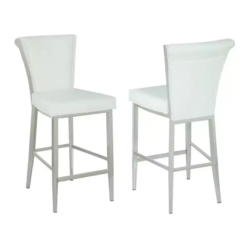 Contemporary Flare Back Bar Stool – Seat 16.5