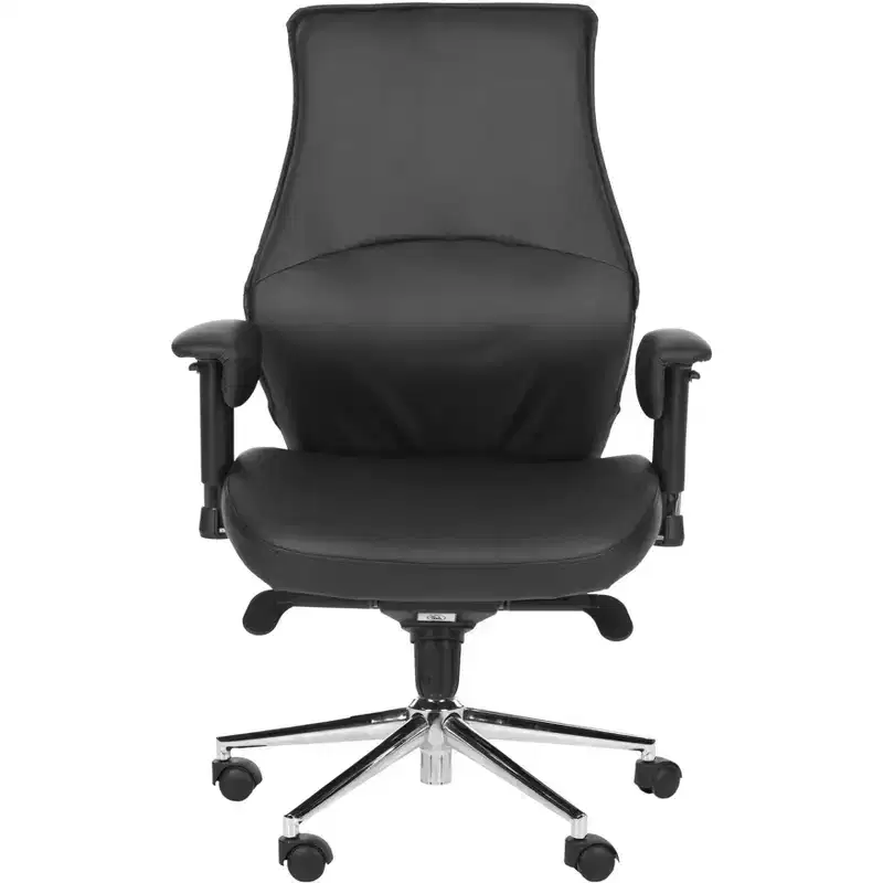 Height Adjustable Swivel Desk Chair, Black, Home Office & Study