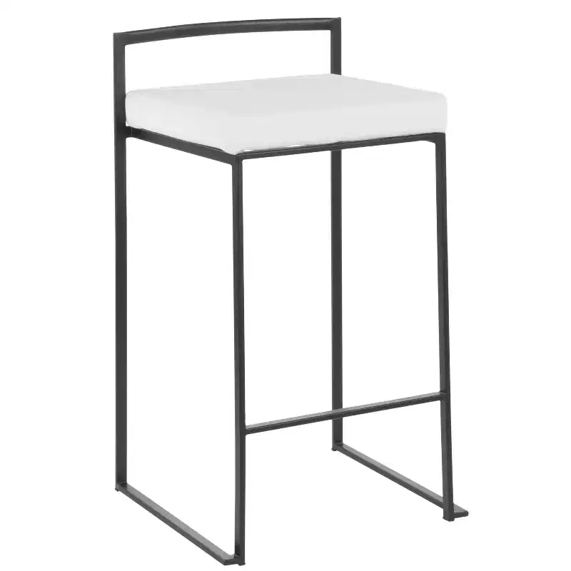 Set of 2 26 Fuji Contemporary Counter Height Barstools - LumiSource
