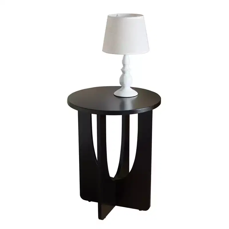 Kings Brand Furniture Theo Side Table Round Modern Design