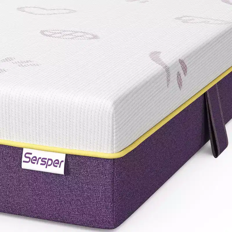 Baby Crib Mattress - Soft, Safe, and Breathable with Cooling Memory Foam