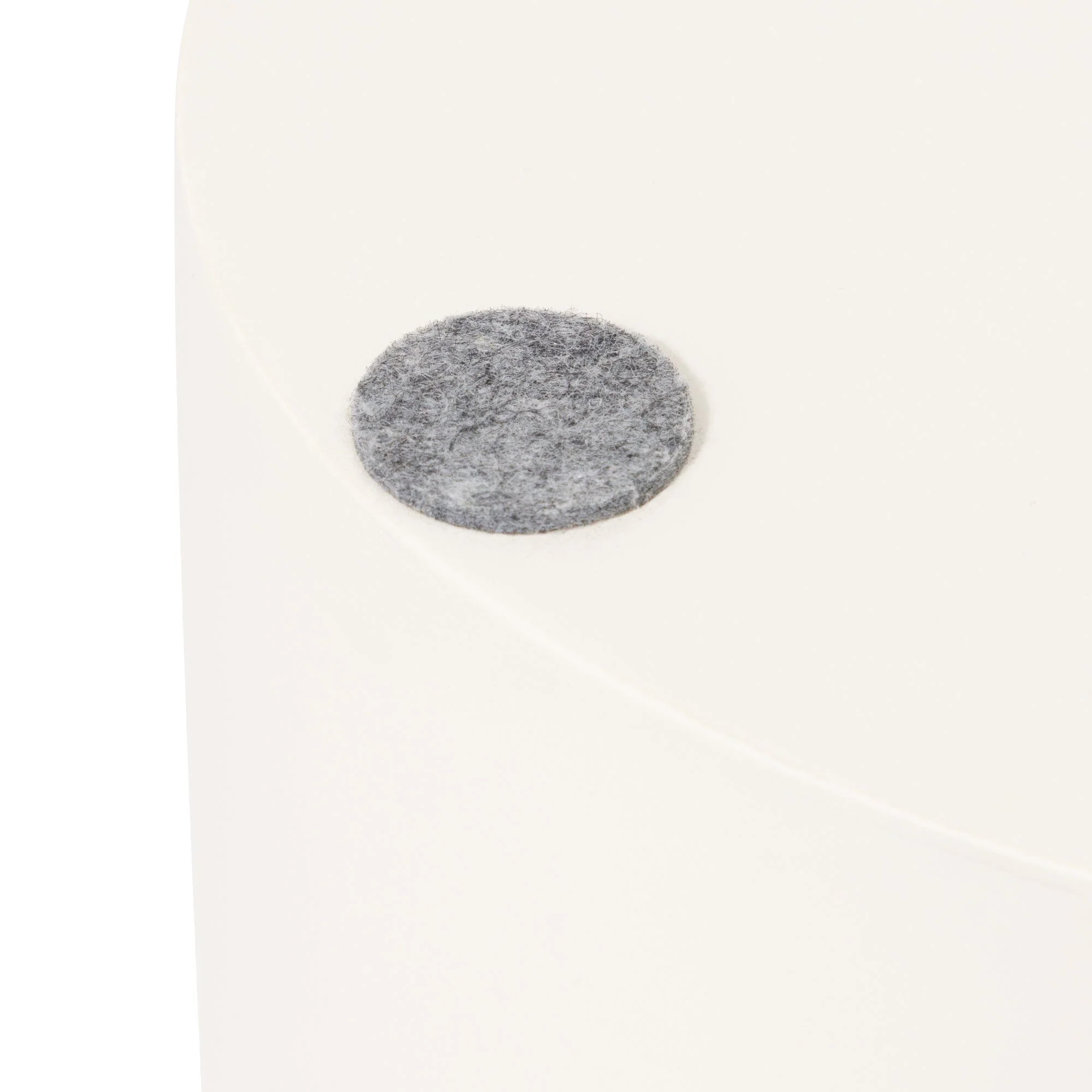 White Oval Coffee Table