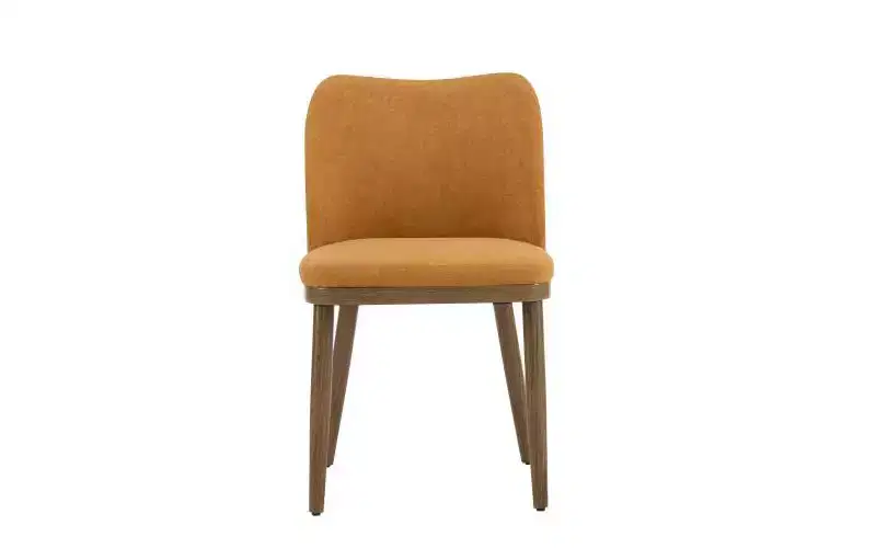 Christopher Knight Home Set of 2 Isaac Fabric Upholstered Dining Chairs Ginger
