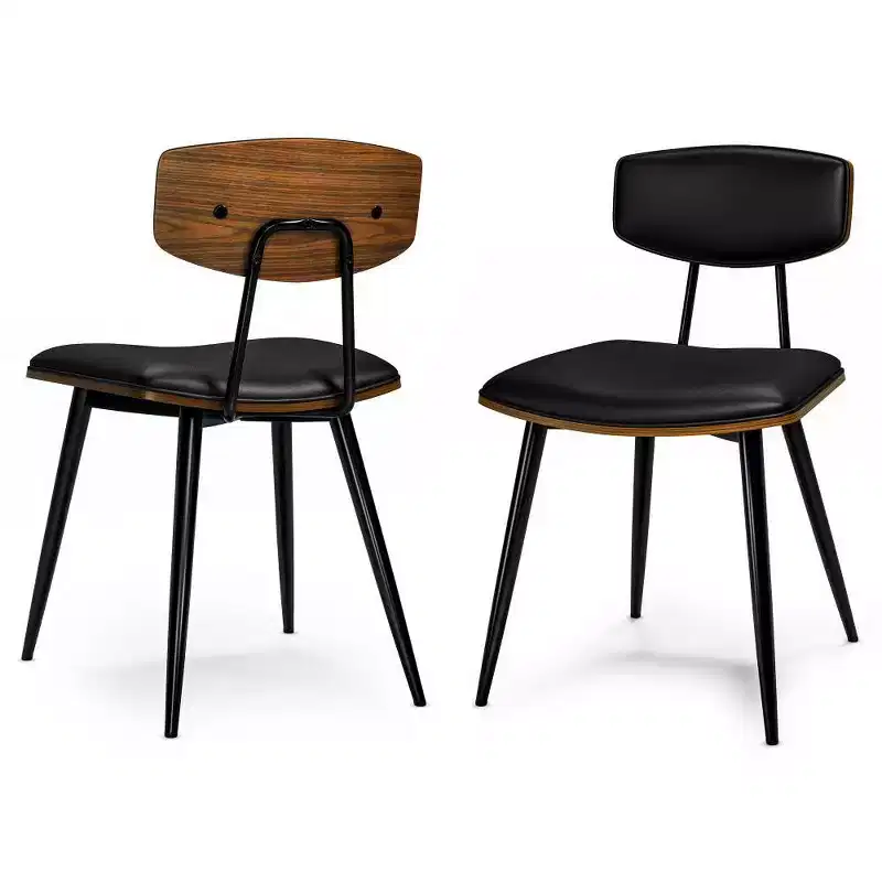 Set of 2 Modern Dining Chairs