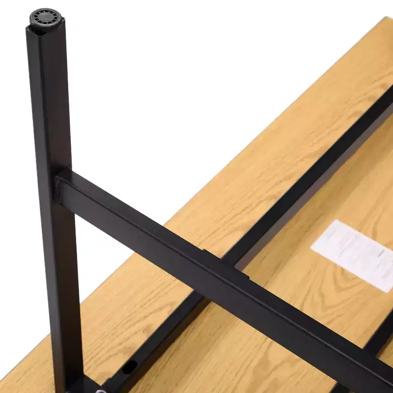 Flash Furniture Redmond Commercial 60x24 Conference Table with 1 Thick Double Sided Laminate Table Top with PVC Edging and Heavy Duty A-Frame Steel Base
