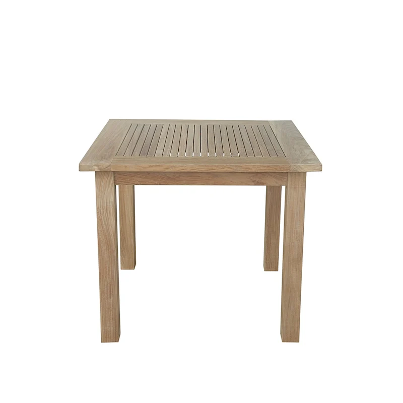 Bahama 35 Square Table Small Slats