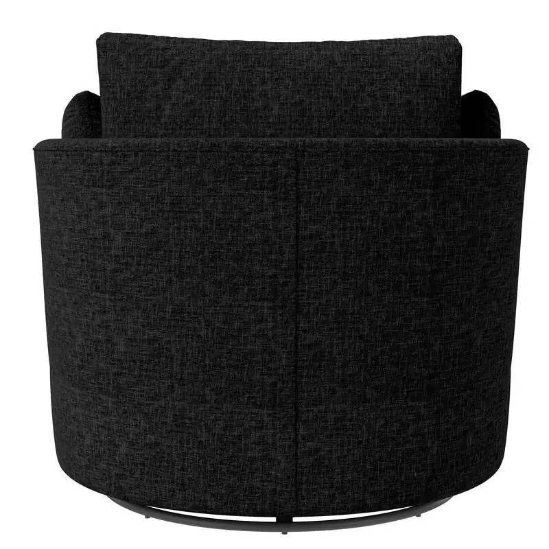 Chenille Swivel Soft Modern Upholstered Accent Chair (Set of 2)