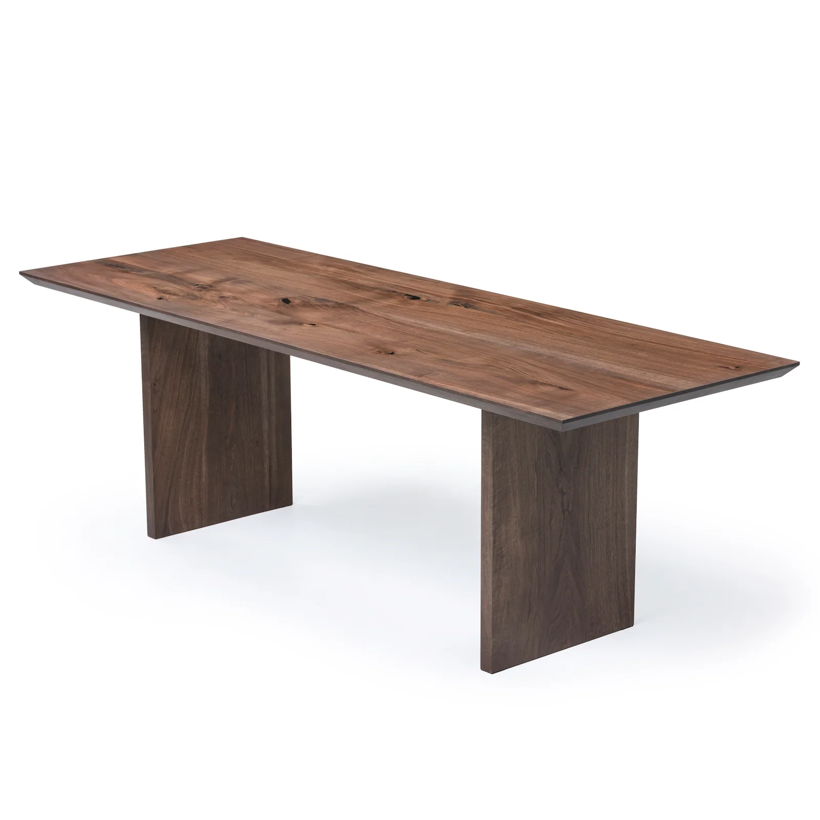 Walnut Dining Table - PLEASE CONTACT FOR QUOTE VIA EMAIL Information and Customisation The is available in solid walnut - customisable to the nearest