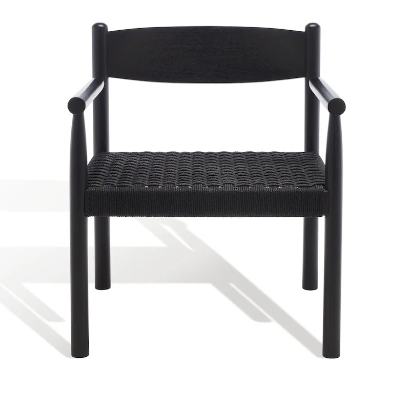 SAFAVIEH Couture Matisha Danish Rope Accent Chair - 24.75 W x 24.75 L x 30 H - 25Wx25Dx30H