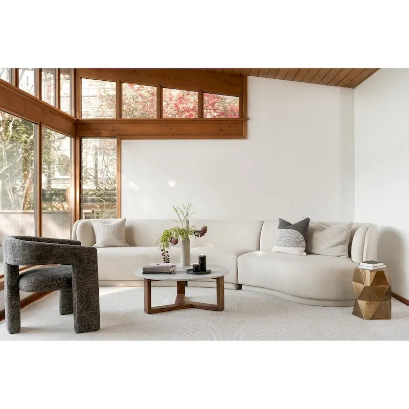 Modern 2-seat Left Sofa