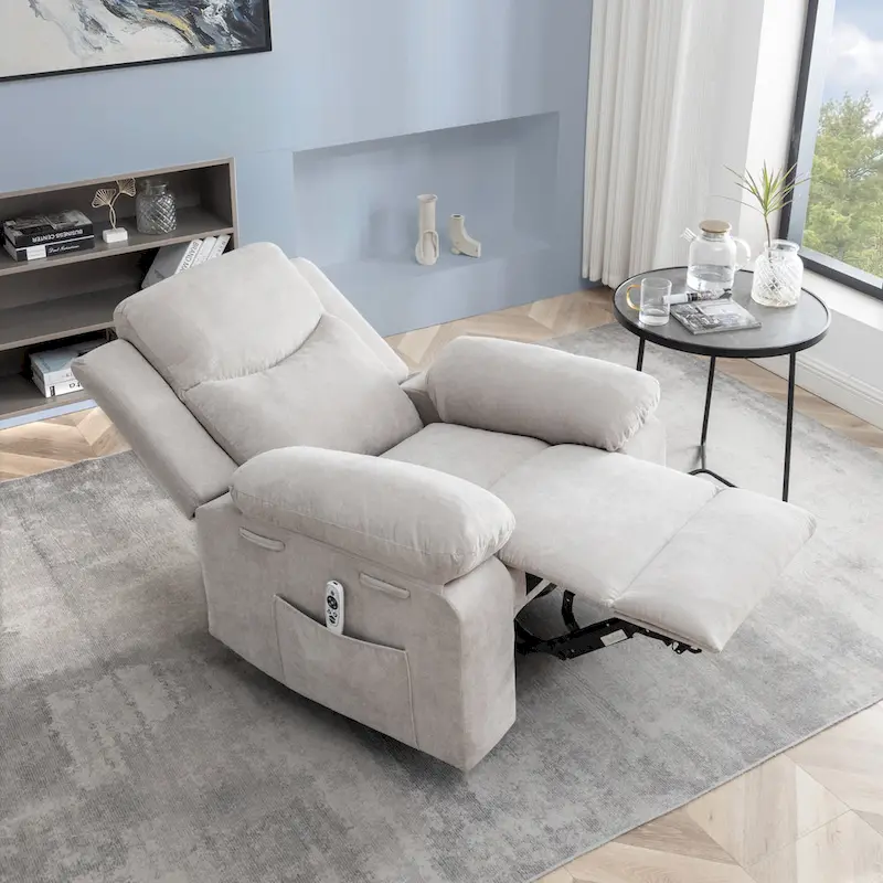 Power Recliner Chair with Adjustable Massage and Heating