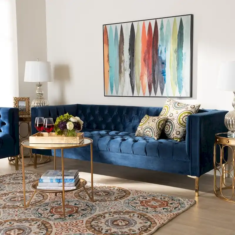 Glam Velvet Sofa