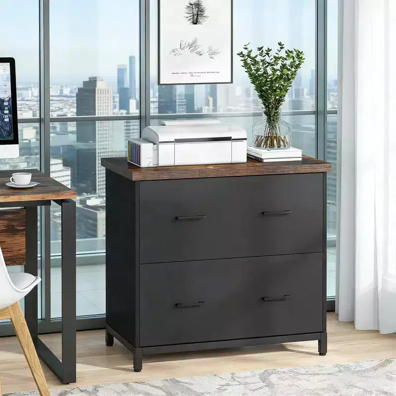 2-Drawer File Cabinet, Lateral Filing Cabinet Printer Stand