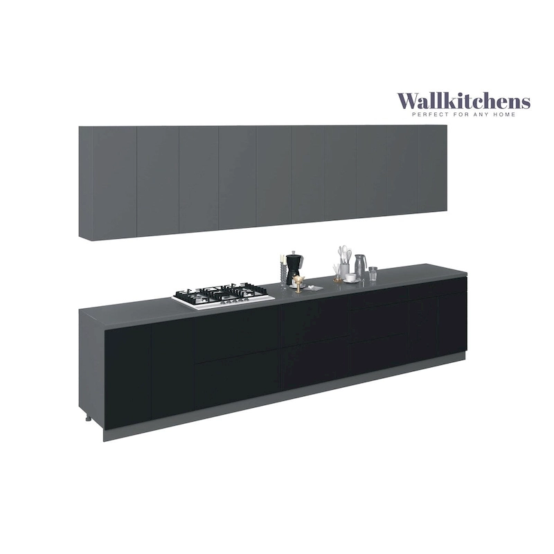 Kitchen Signature Collection Black Color Base Size 13Ft Wide - 153x24