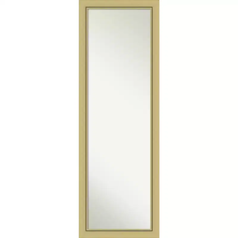 Full Length Wall Mirror, Narrow Gold Frame, 17.5
