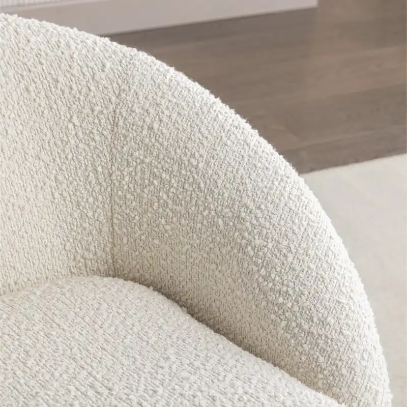 Roundhill Furniture Winnie Modern Swivel Barrel Chair