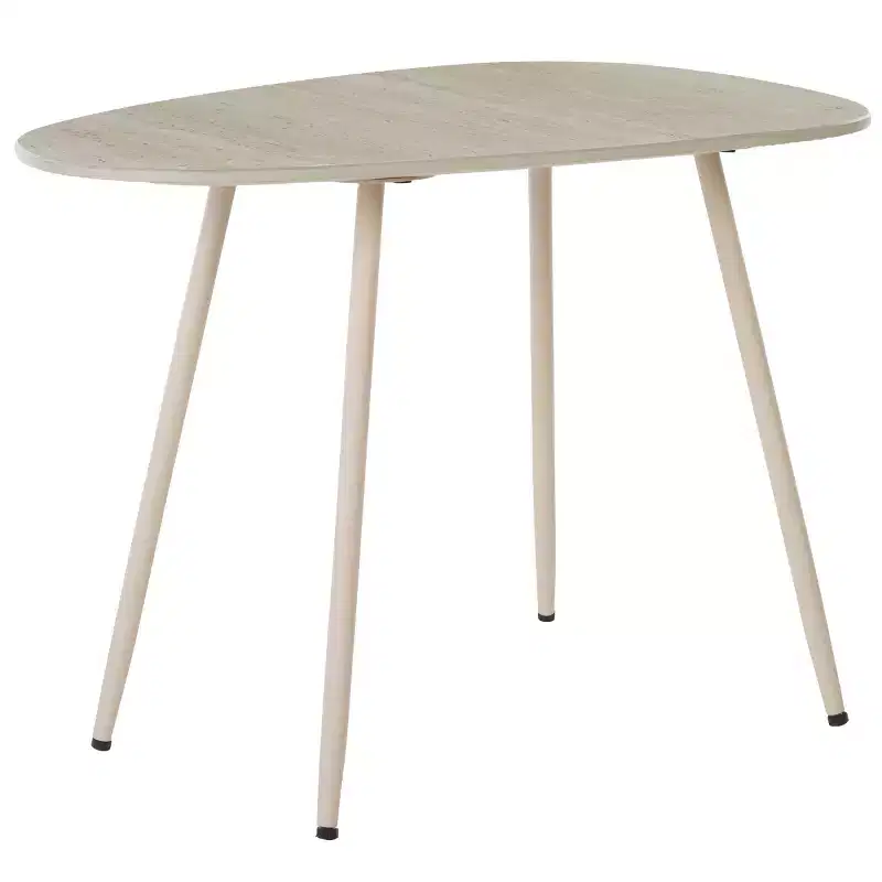 Mint Medium Ceramic Side Table - ACC2913A - Beige Ceramic/Beige - Safavieh