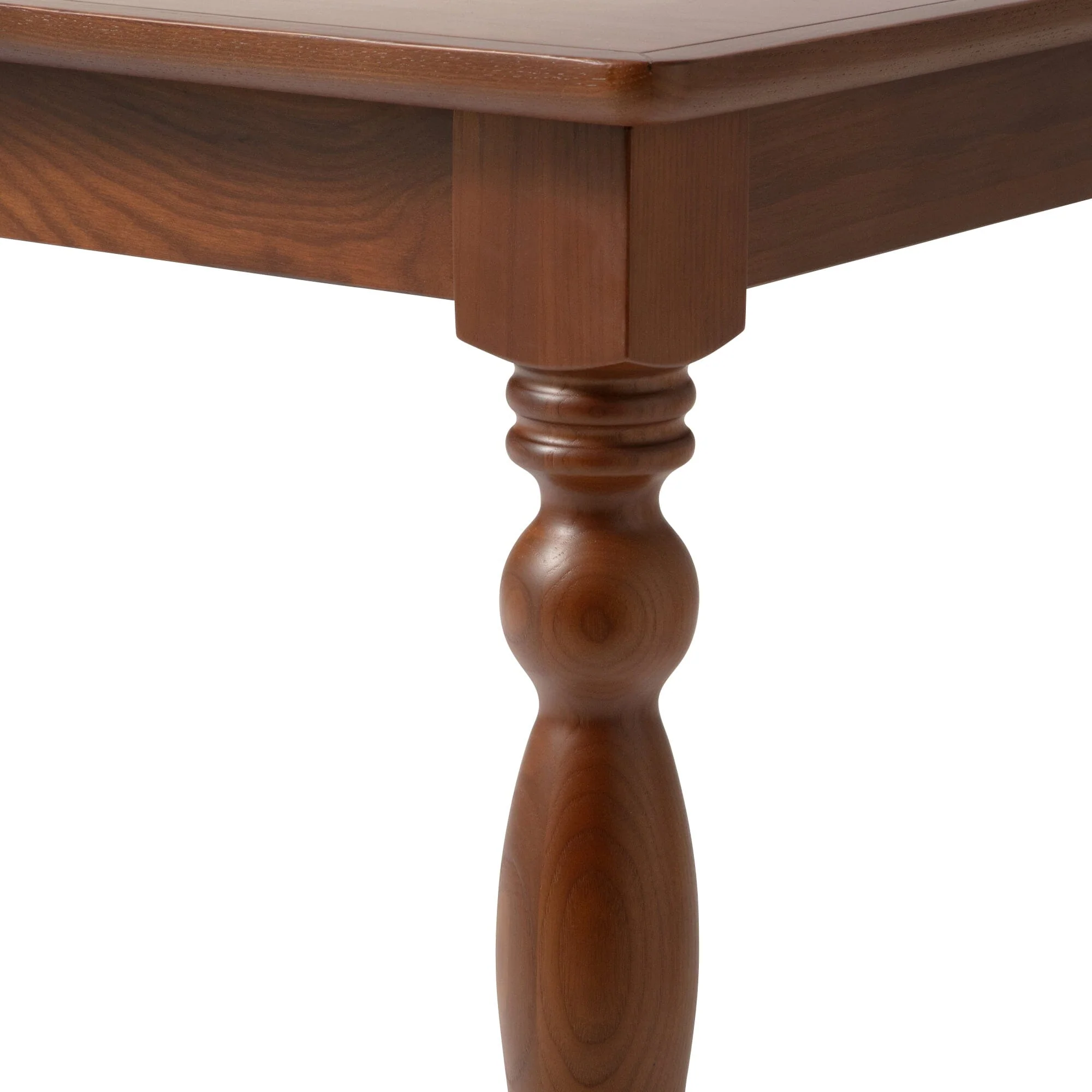 Brown Wood-Tone Dining Table