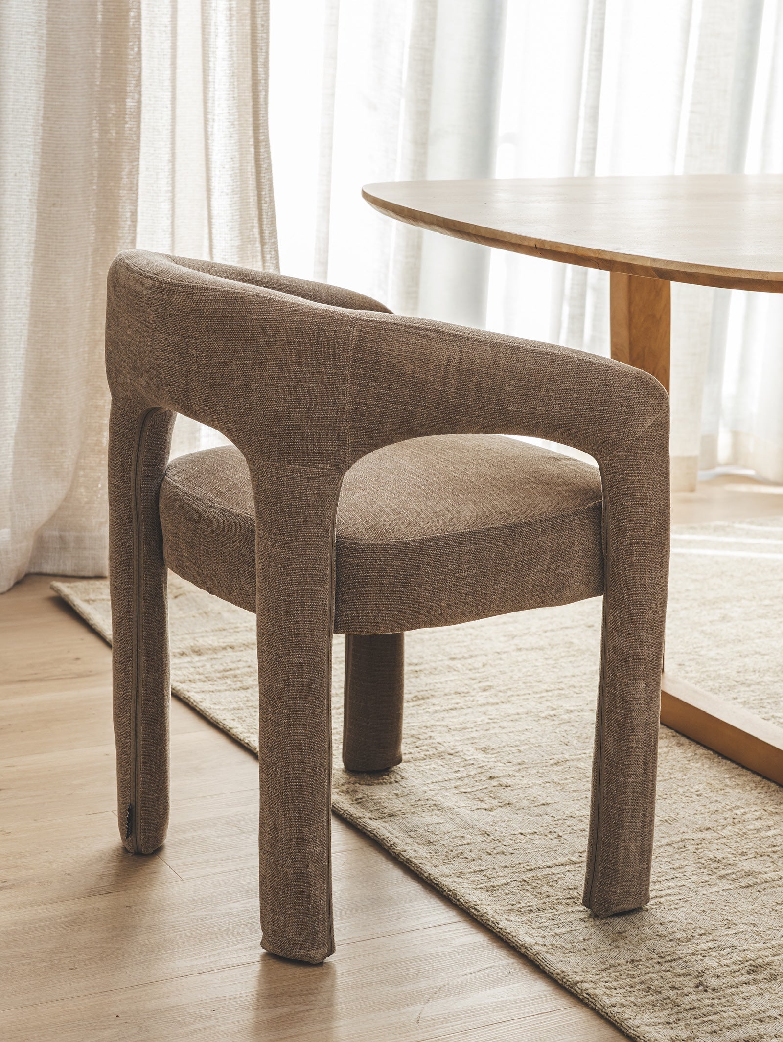 Modern Fabric Dining Chair for Dining Room