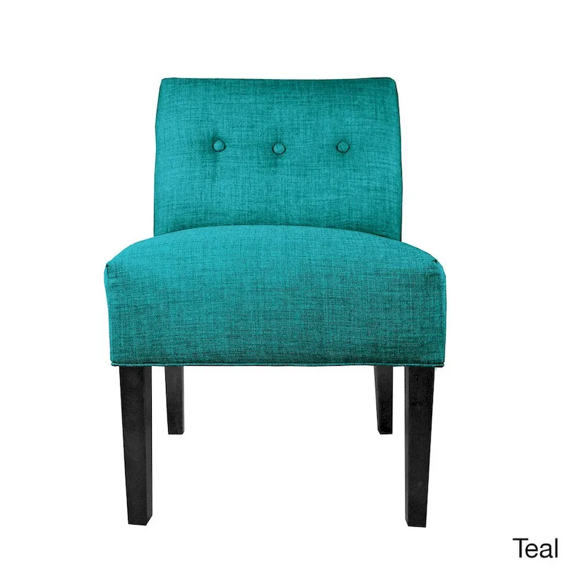 MJL Furniture Samantha Largo Button Tufted Accent Chair