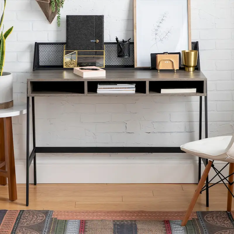 42-inch Mesh Back Writing Desk