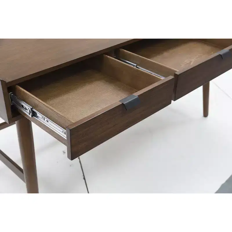 Signature Design by Ashley Lyncott 60 Mid-Century Home Office Desk, Brown