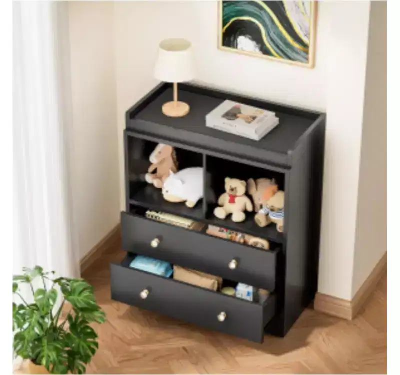 US Wooden Baby Changing Table HLT-Y04, MDF Material,