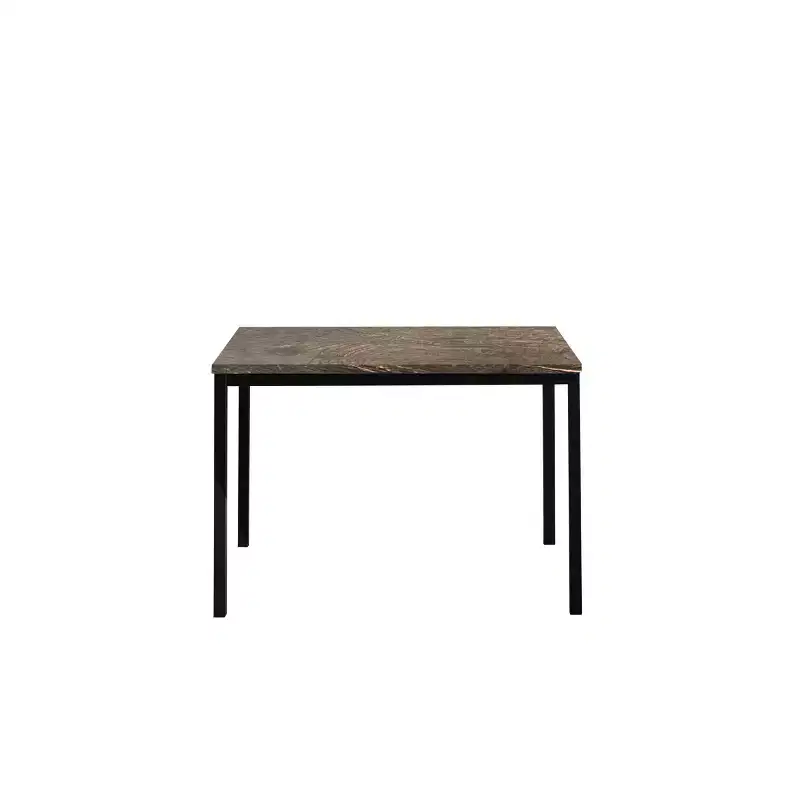 Contemporary Wood and Metal Computer Desk