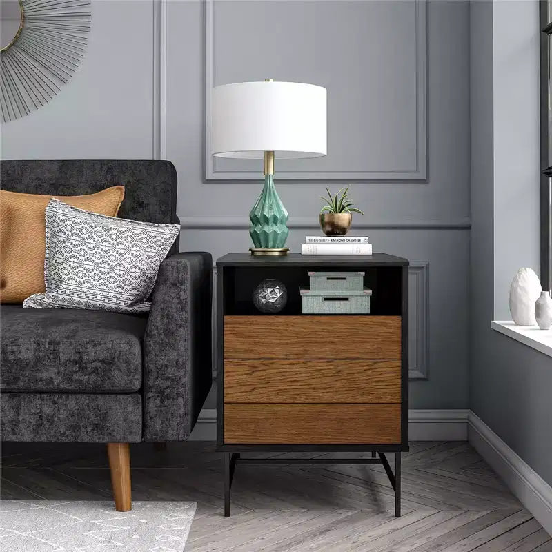 Modern 24 Rectangular End Table