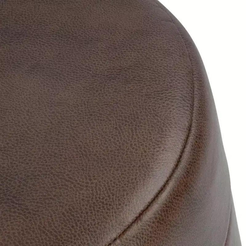 Round Upholstered Ottoman
