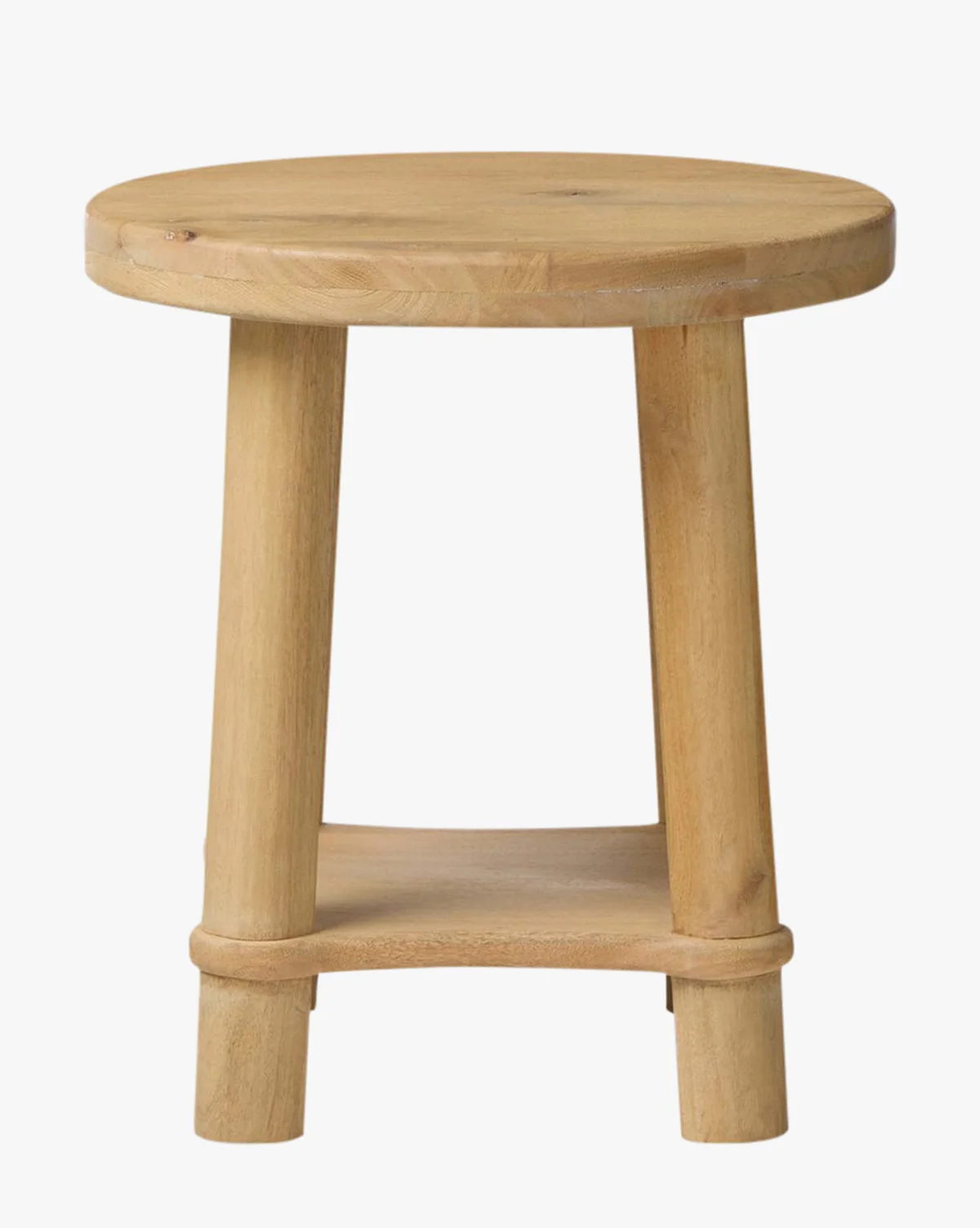 Modern Wood End Table with Clean Lines for Living Room