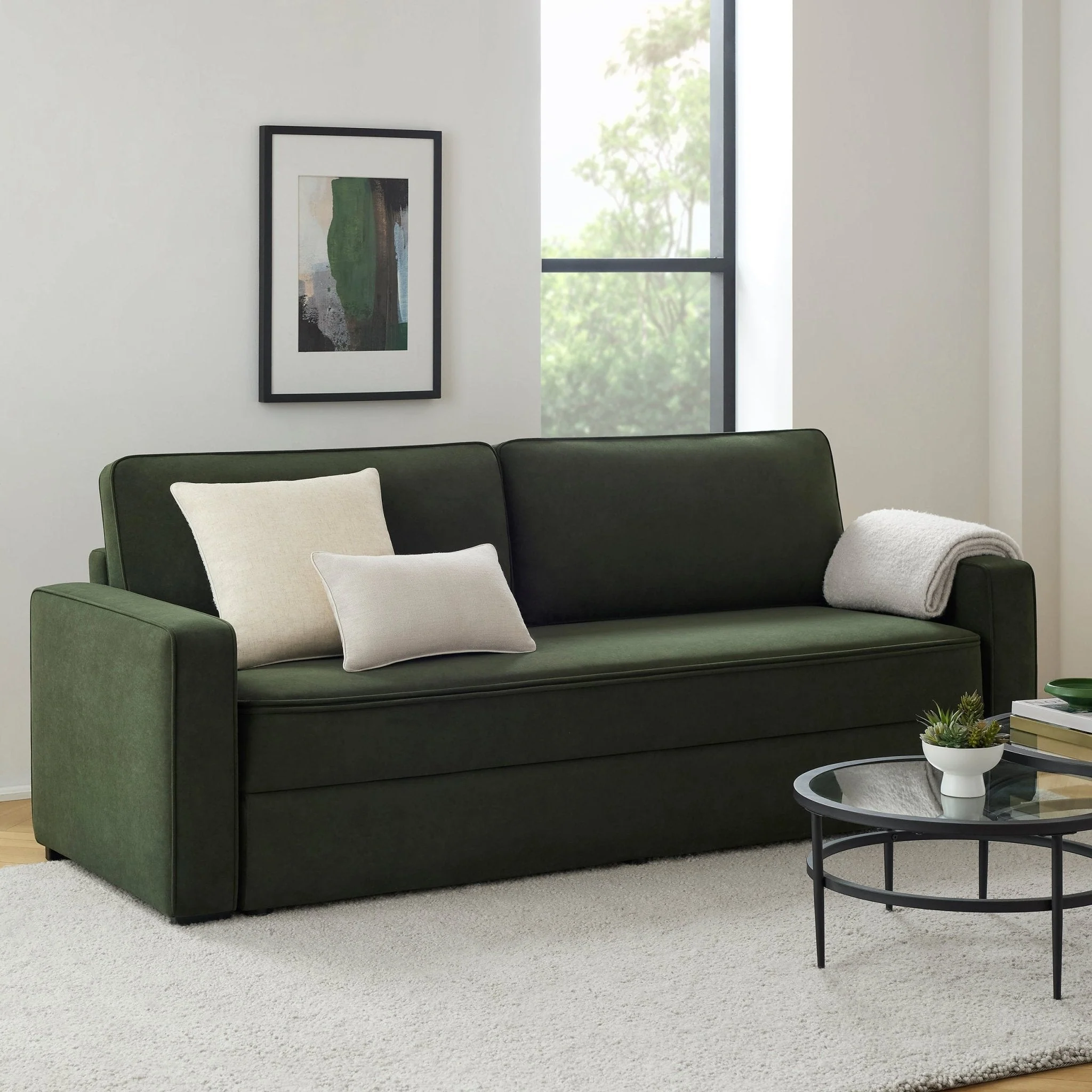 Sofa Bed - Dark Olive
