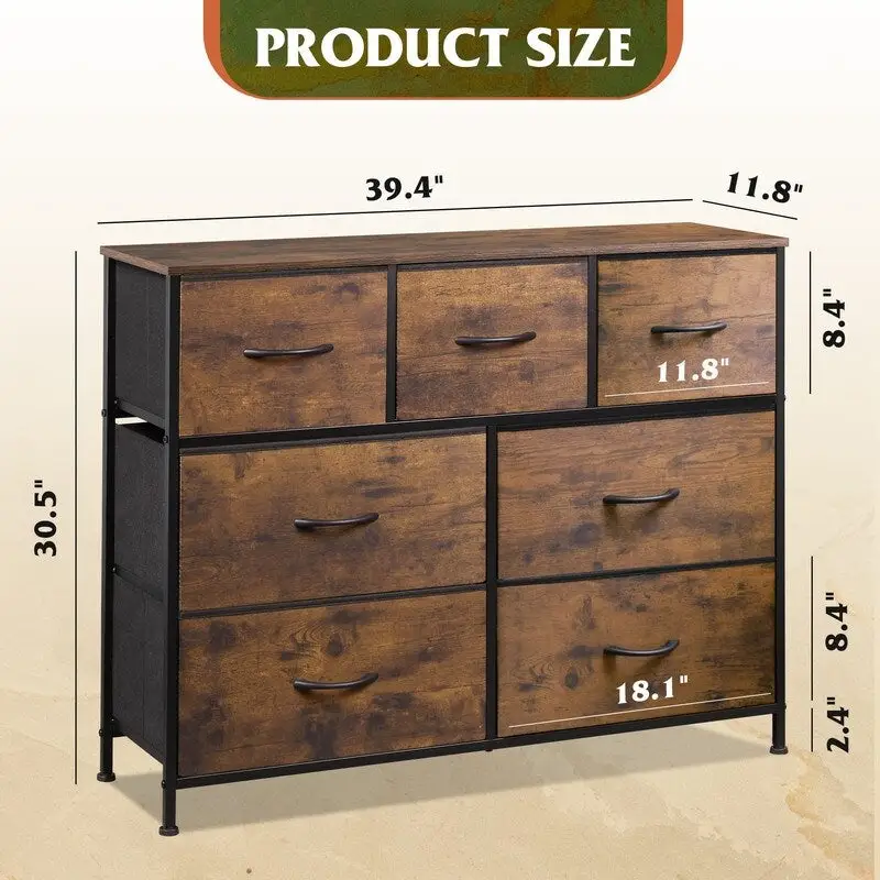 Dresser with 7 Drawers