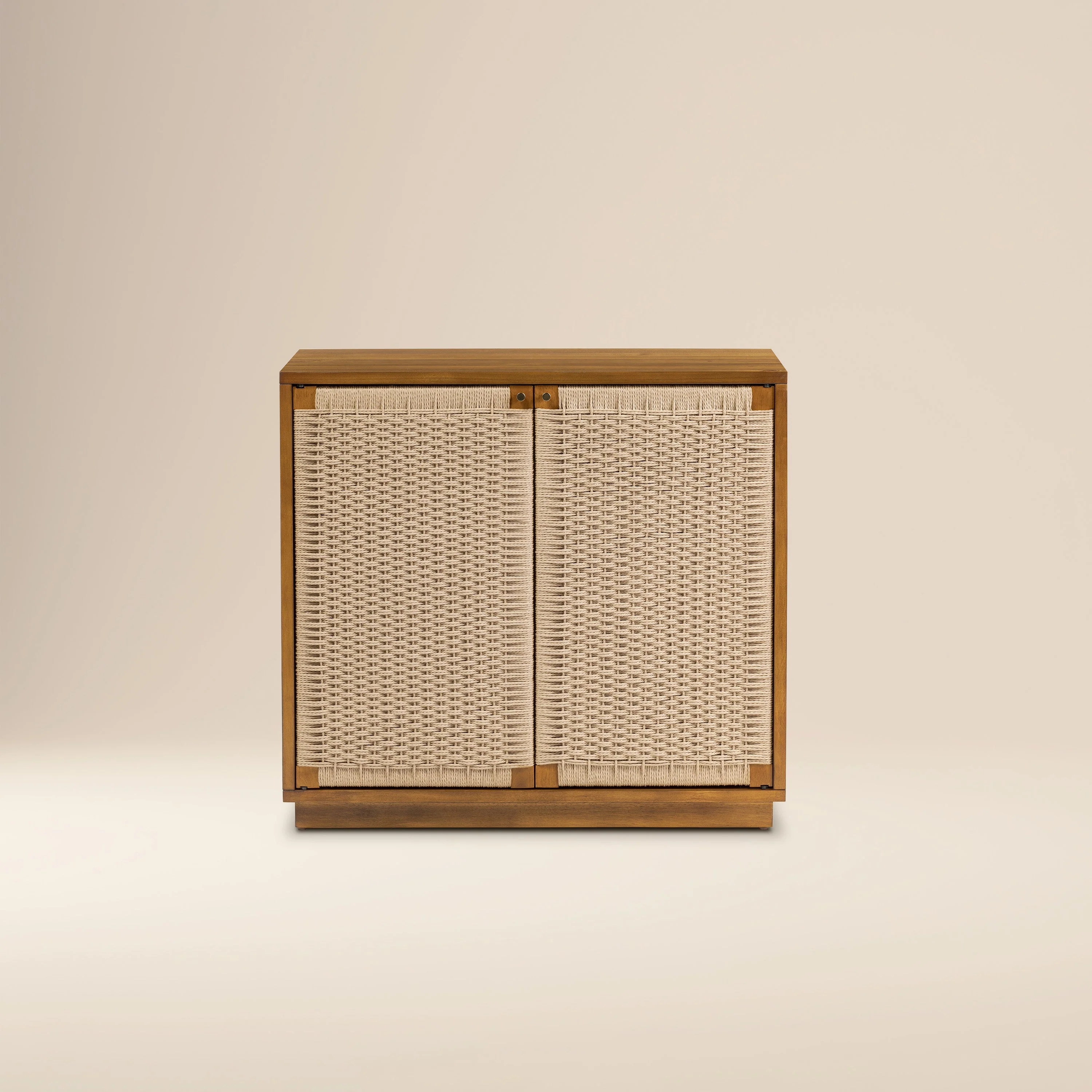 Modern Light Brown Sideboard with Storage for Dining Room or Entryway