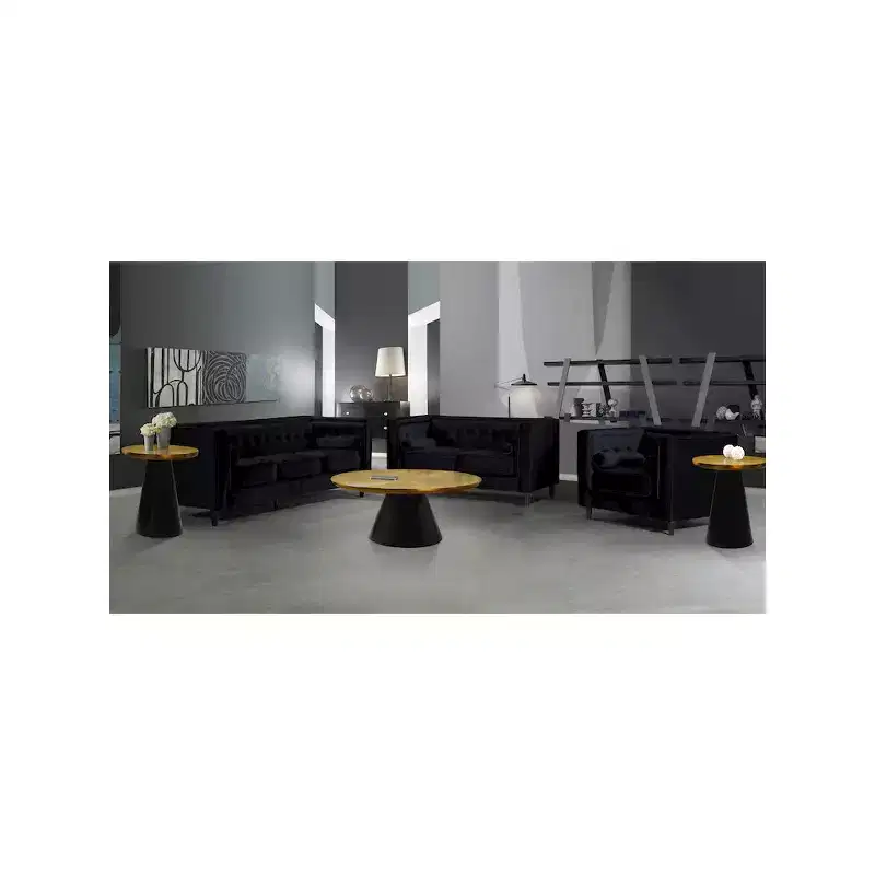 Meridian Furniture,Martini Gold Iron Coffee Table