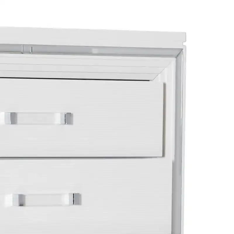 Bedroom Chest of Drawers, 5-Drawer, 38W x 54.3H, Glam