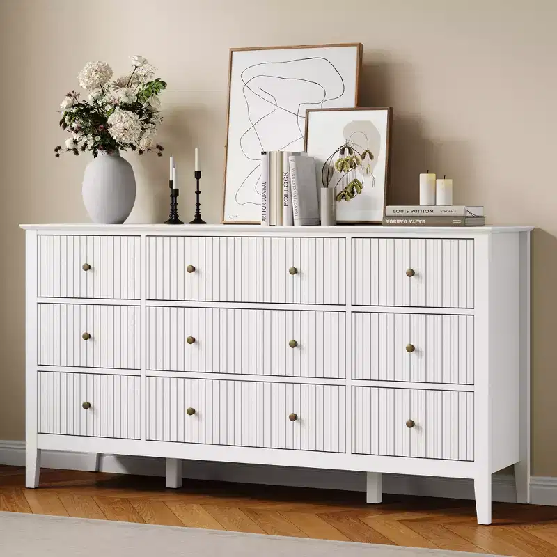 Fluted 9-Drawer Dresser 59