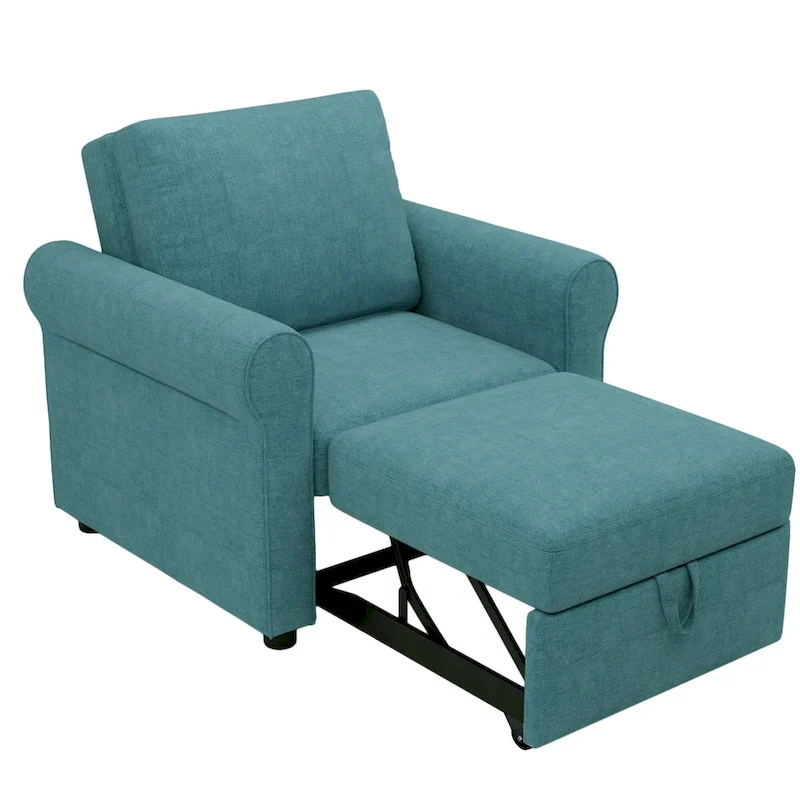 3-in-1 Convertible Sleeper Chair Bed