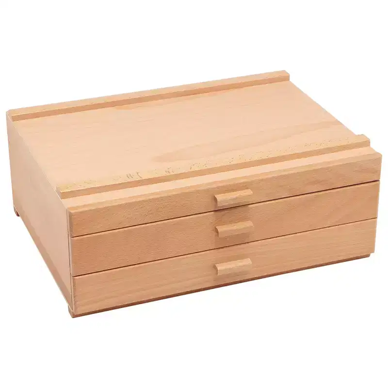 HG Art Concepts Artists Storage Chests - Premium Studio Organizer for Paint Tubes, Brushes, Pencils, Markers, & More!