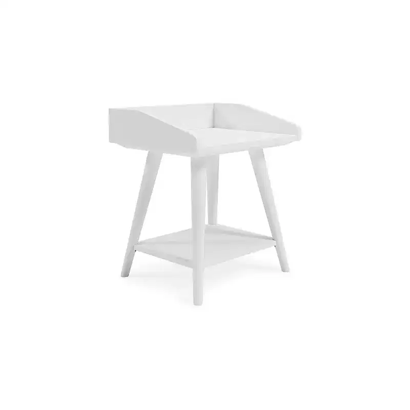 Signature Design by Ashley Casual Blariden Accent Table White