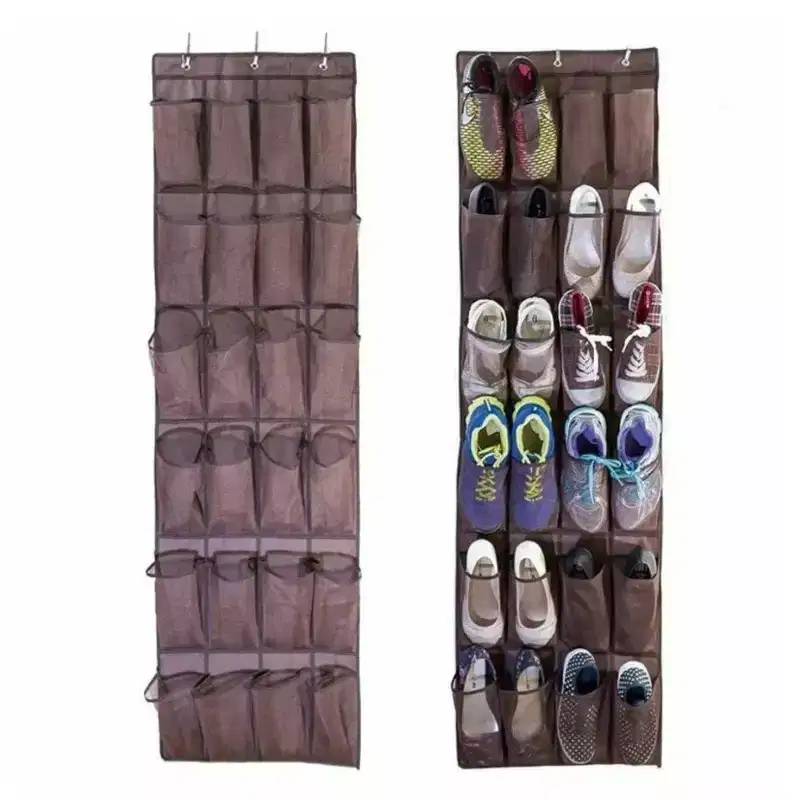 24 Pocket Over-the-Door Shoe Organizer