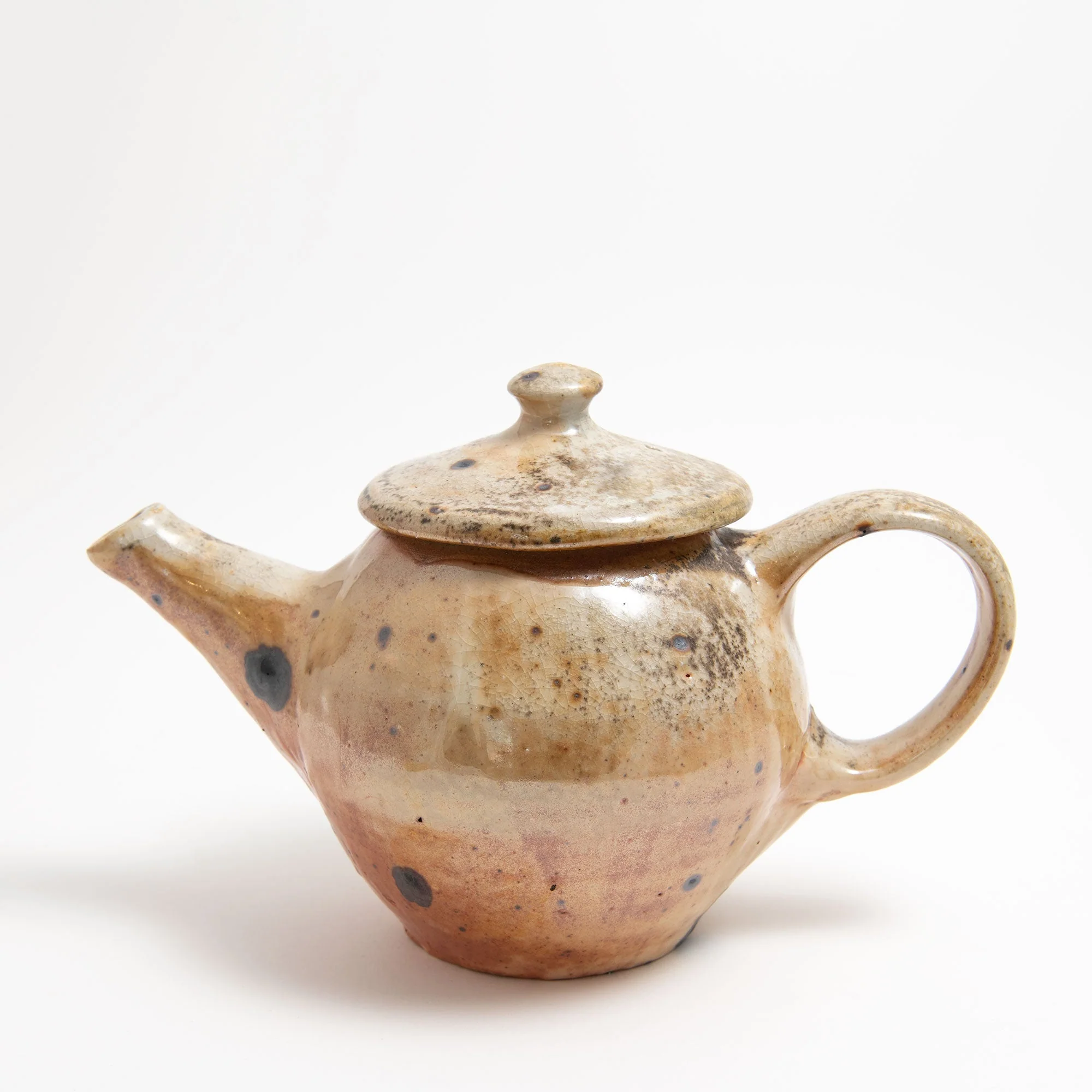 Shino Ash Stoneware Teapot