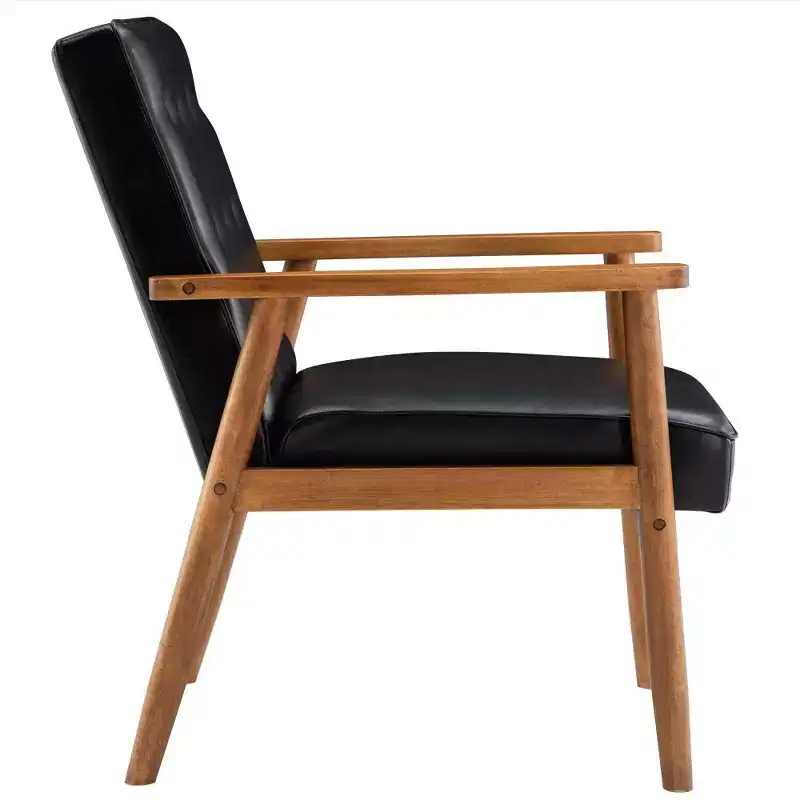 Karl Home Solid Wood Accent Chair
