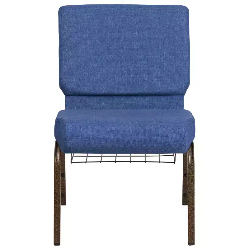 Flash Furniture HERCULES Series 21''W Church Chair with Book Rack