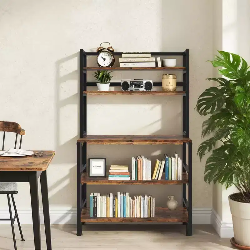 MAYEERTY 5-Tier Storage Cabinet with 31.5 x 15.7 Countertop
