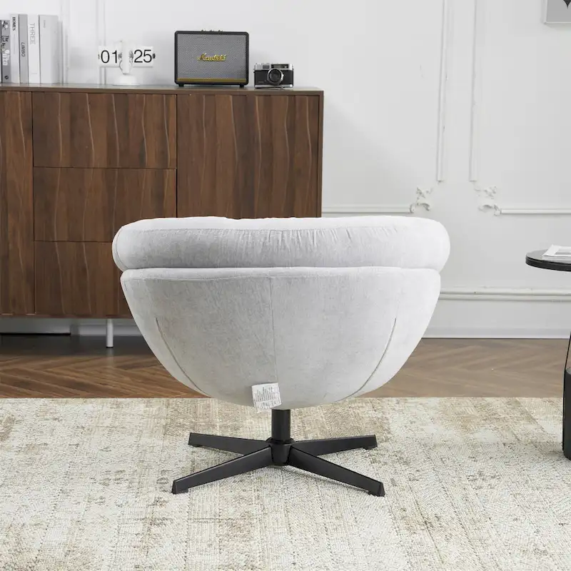 Liamer Swivel Club Chair by Christopher Knight Home